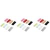 Silicone Door Stopper for Home Use 24Pcs Assorted Color Door Wedges