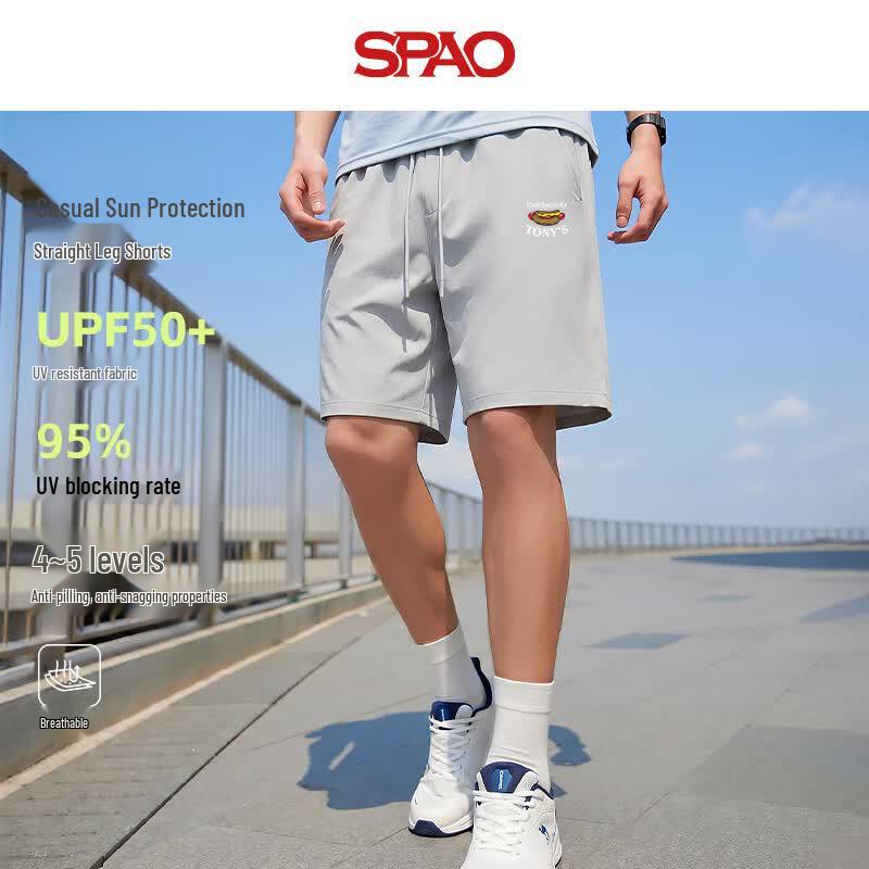 SPAO Men s Casual Outdoor Breathable Sports Shorts 2XL