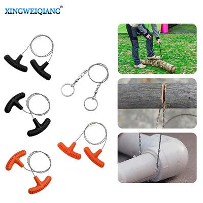 Stainless Steel Multi-Purpose Pocket Wire Saw for Outdoor Survival and Camping