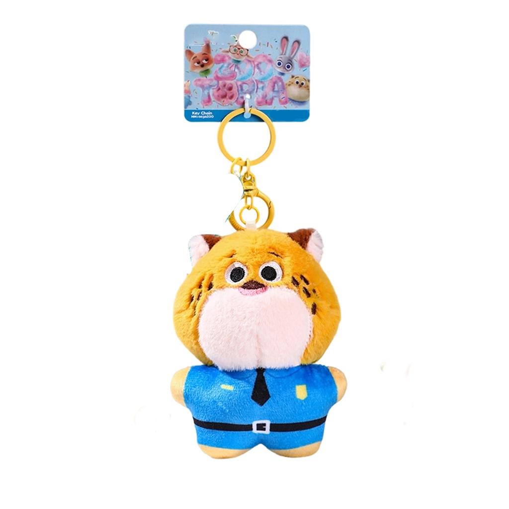 Doll Bag Pendant Women's Plush Squeaking Doll Backpack Keychain