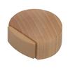 Mute Silent Block Round Wooden Door Stop Wall Floor Furniture Protection Anti-Collision Door Rear Stop Wooden Door Stopper