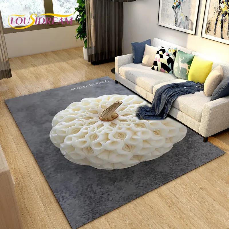 Fruits Series Kitchen Area Rug Carpet for Living Room Bedroom Playroom Sofa decor home Non-slip rug Floor Mat Soft