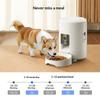 Automatischer Haustierfutterspender Katze und Hund Video-Knopf WiFi-Futterspender