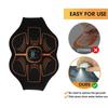 Entraîneur d'abdominaux portable Stimulateur musculaire électrique EMS Ceinture sculptante Ceinture abdominale Amincissement du corps