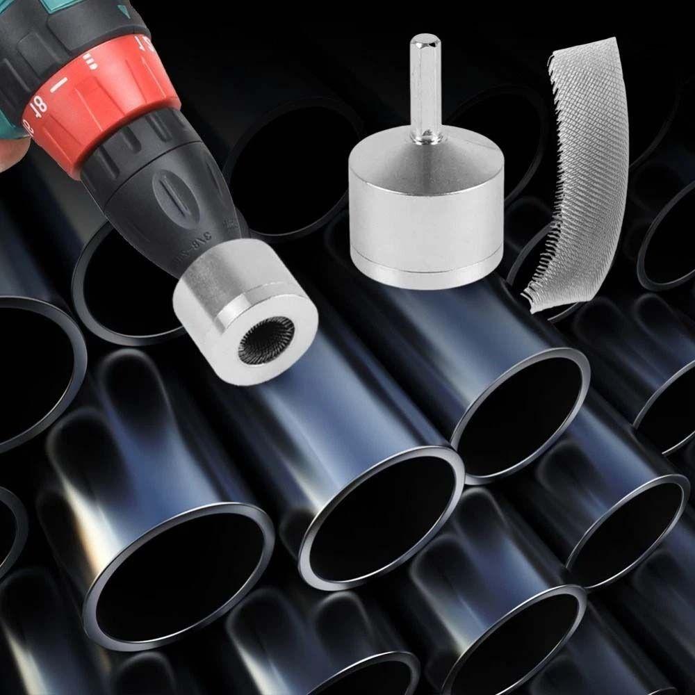 

Rust Removal Electric Drill Pipe Cleaner Drill Copper Pipe Cleaning Brush Industrial Purposes 15mm+Brush