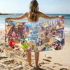 Hot Game C-Cookie Run-Kingdom Towel Beach Towel Oversized Quick Dry Towel Absorbent Soft Swim BeachTowels for Men Women