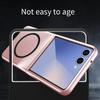 For Samsung Galaxy Z Flip7 5G Magnetic Case Skin-Touch Matte Hard PC Phone Cover