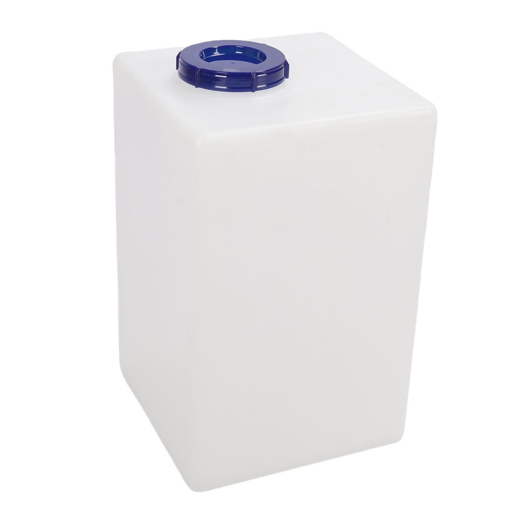 11 Gallon RV Fresh Water Storage Tank 11.81x11.81x18.50in Heatproof Coldproof PE Drinking Water Tank for Motorhome
