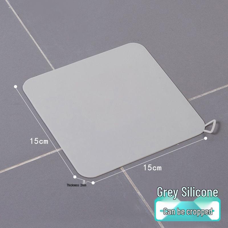 

Силиконовая крышка для слива в полу, блокирующая запахи: Защита от обратного потока, защита от насекомых и герметизация канализации для ванной комнаты и кухни