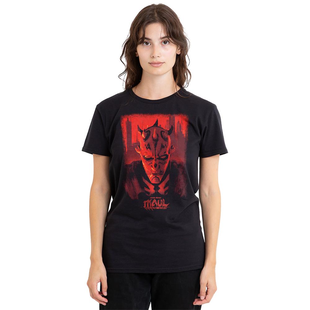 Star Wars: Maul-Shadow Lord Womens/Ladies Darth Maul Poster T-Shirt