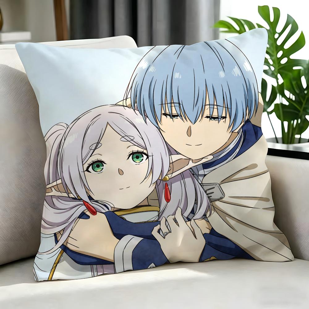 anime Frieren Beyond Journeys End Cushion Cover Cushion Cover Set Pcs x x x Pillowcase Decorative Sofa Home Decor