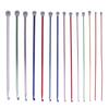 14 Size Afghan Crochet Hooks Aluminum Knitting Needles 2.5 To 11Mm Crochet Hook