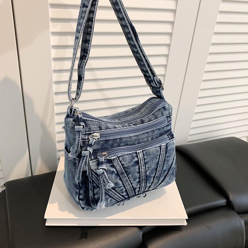 Vintage Shoulder Bag Denim Crossbody Bag