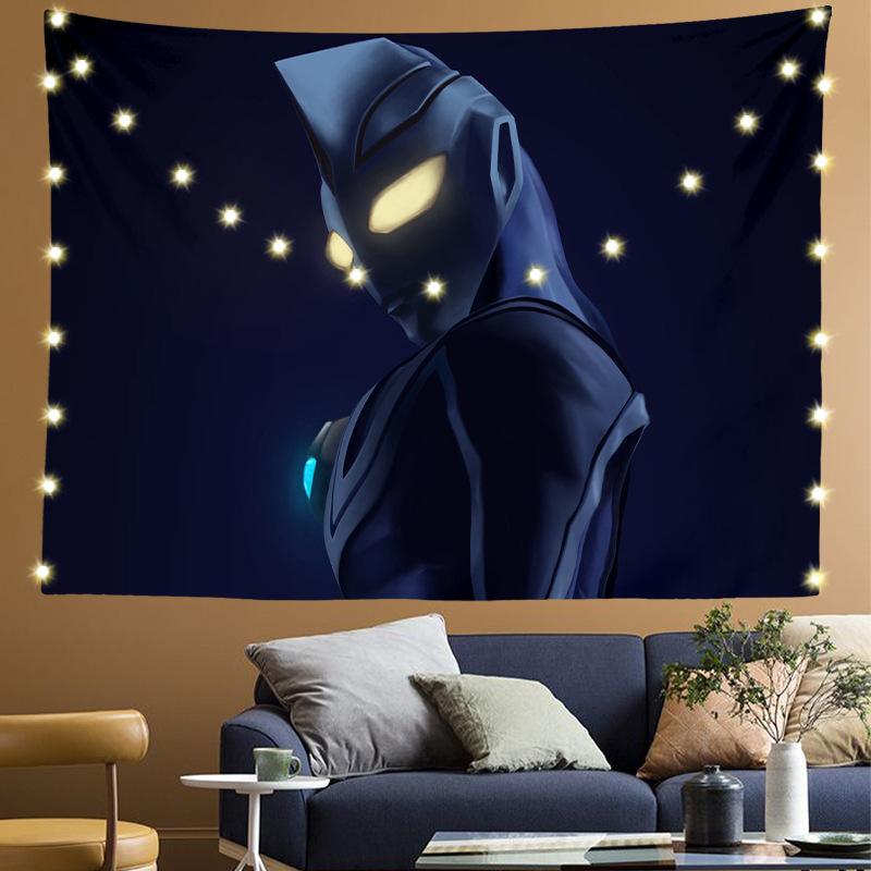 Ultraman Cartoon Wall Hanging for Children's Room Decoration Background Cloth