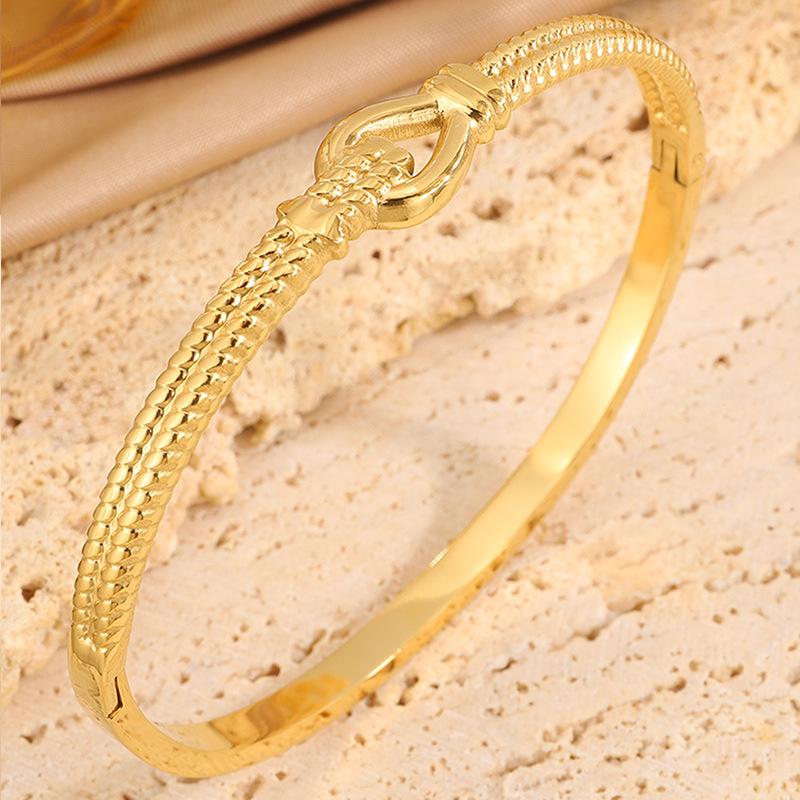 Twist Knot Buckle Fashion Twist Twist Knot Jewelry Bracelet