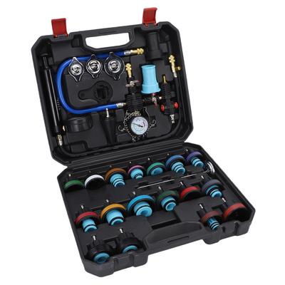 Universal Radiator Pressure Tester Kit Multifunctional Coolant System Cooling Pressure Tester Kit for Automotive Cooling System Water Tank