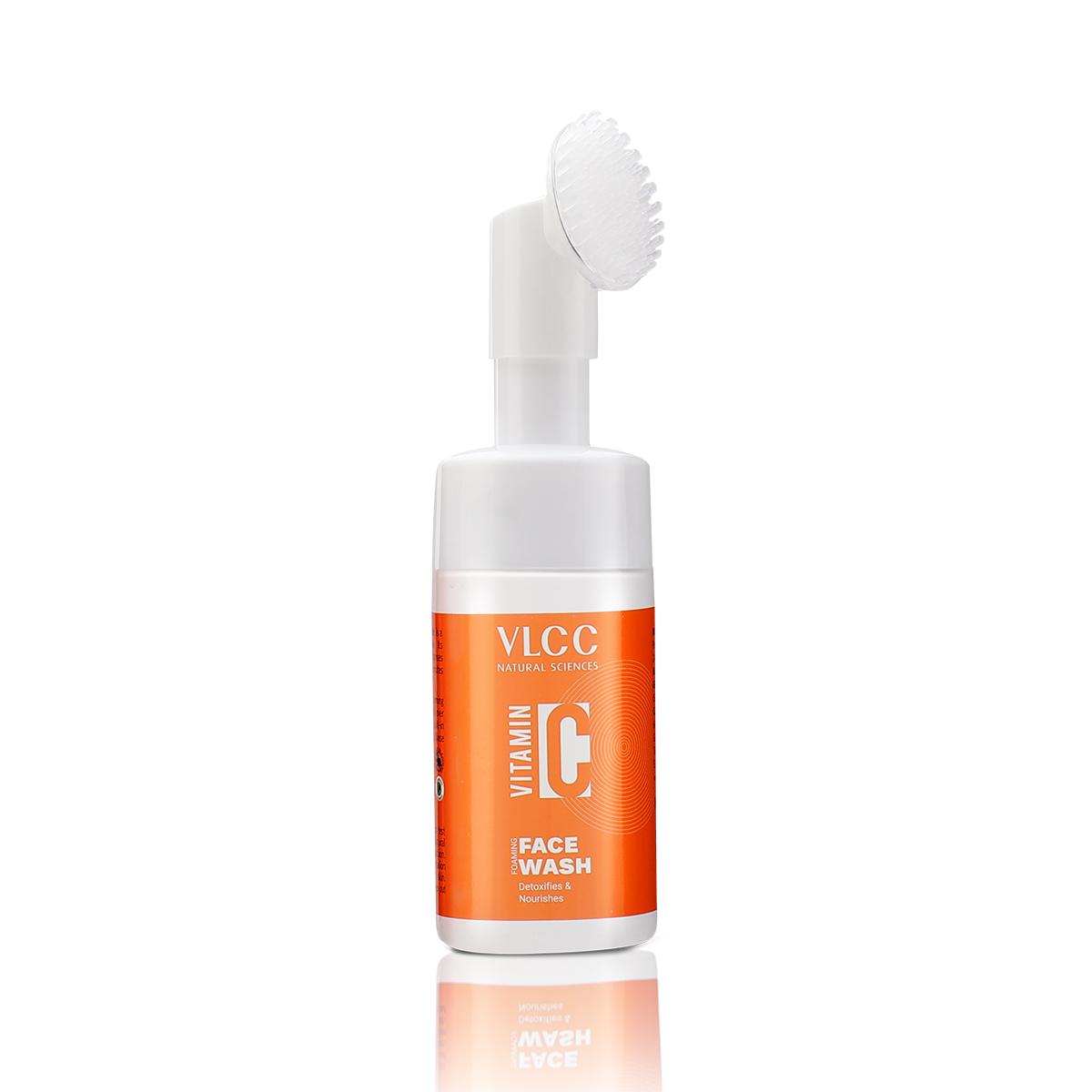 

VLCC Vitamin C Foaming Face Wash 100 ml Brightening Deep Cleanse For Even Skin Tone And Daily Pore Care Cleansing