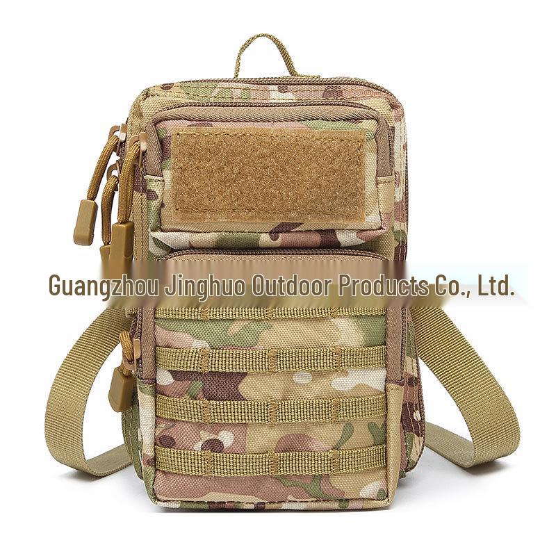 

Outdoor Tactical Mini Waist Bag - Multifunctional, Wear-Resistant, Multi-Compartment Crossbody in Oxford Cloth