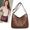 Multi-compartment Simple All-match Middle-aged and Elderly Mother's Large-capacity Casual Shoulder Crossbody Bag