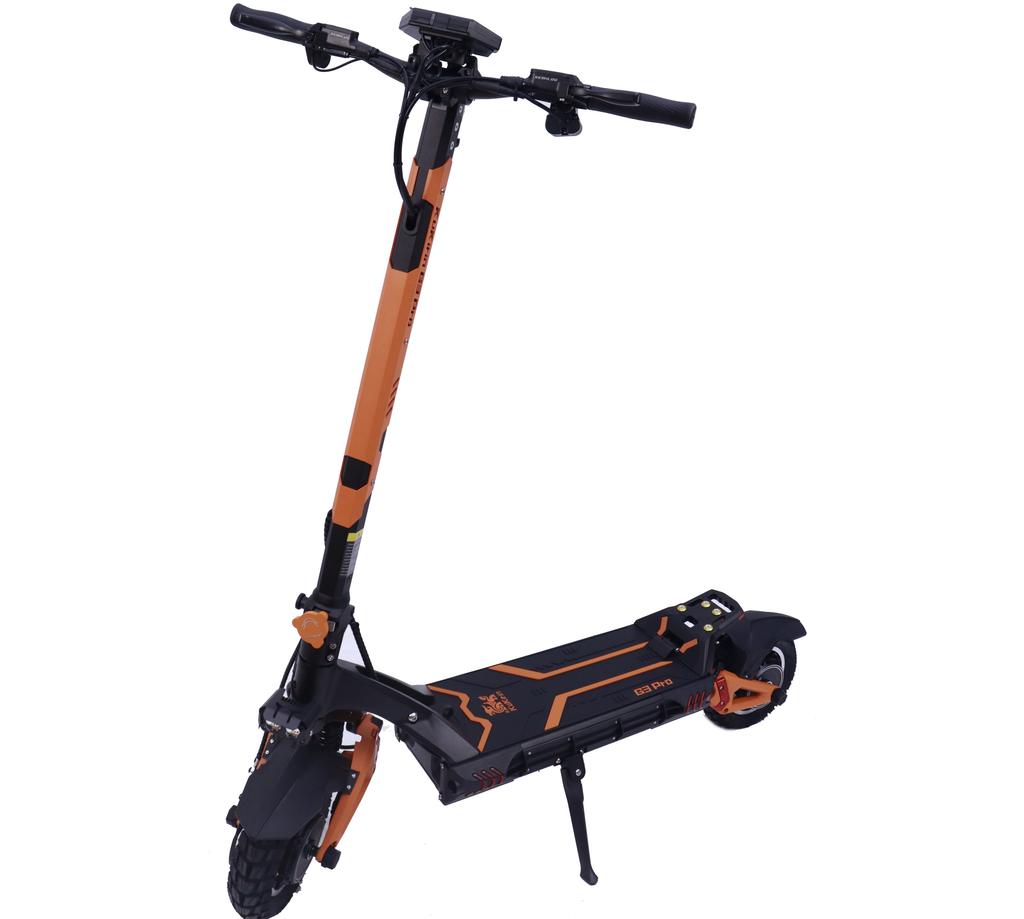 KuKirin G3 PRO 1200W Dualmotor Elektroroller, 80km Reichweite, 52V 23.4Ah, Offroad E-Scooter mit hydraulischen Bremsen