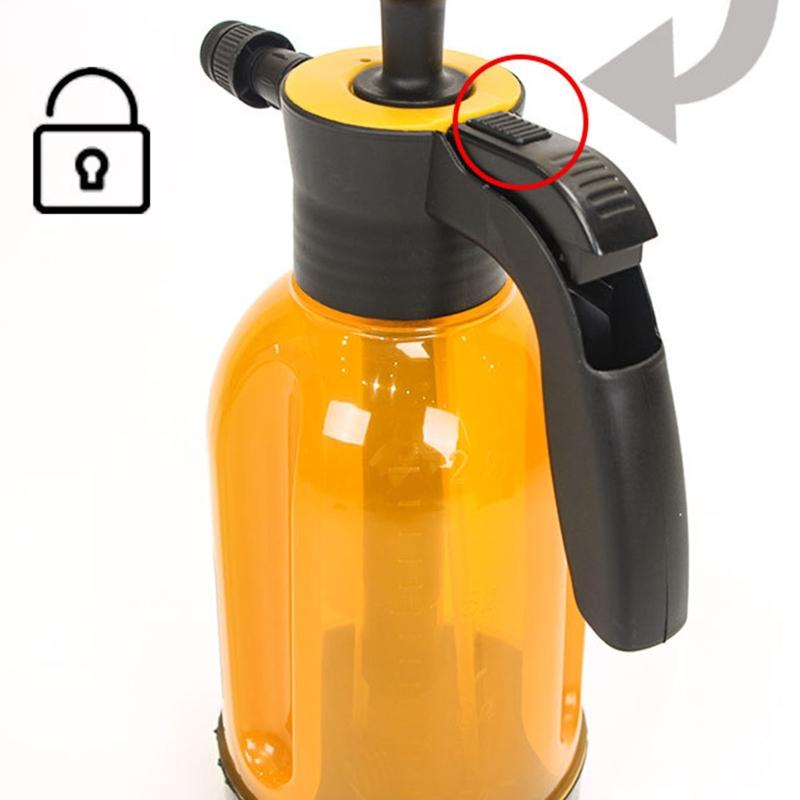 Multi-functional Hand Pump Foam Sprayer Nozzle Hand Pneumatic Foam Cannon Auto Wash Spray Bottle Car Window Cleaning 2L