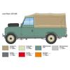 PLATZ Italeri 1/24 Scale Land Rover 109 LWB Plastic Model Kit (IT3665) with Japanese Instructions