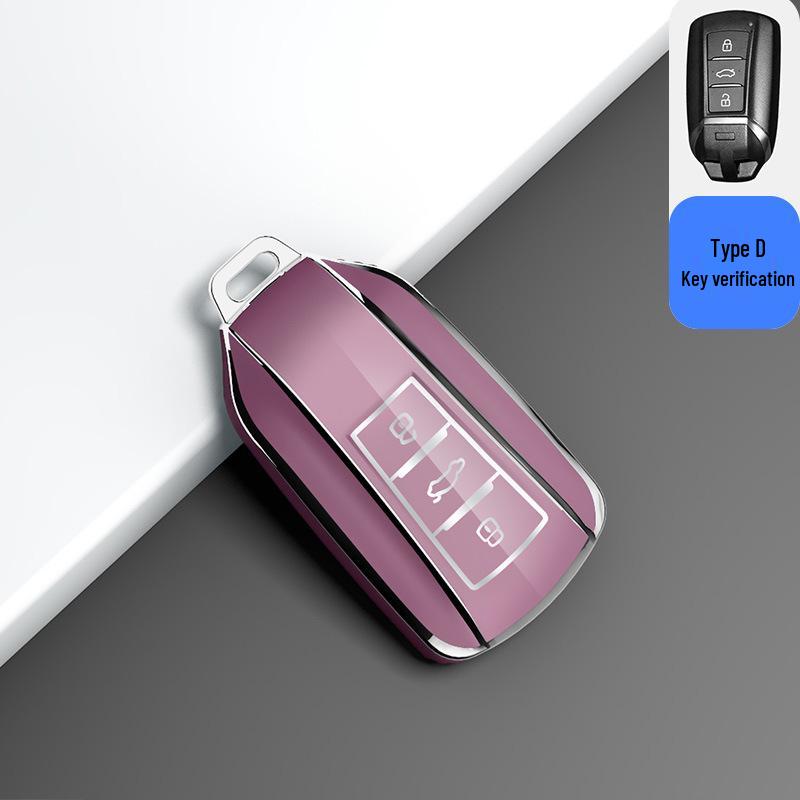 Dongfeng Fengshen Key Cover for EV/Yixuan MAX/AX7/GS - Women's Shell Bag with Buckle