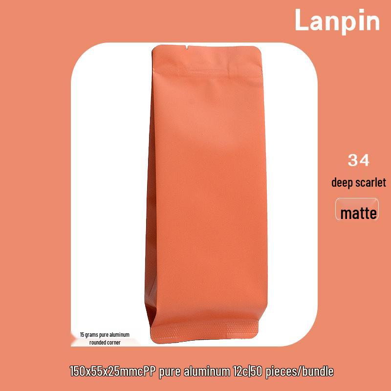 Premium Aluminum Foil Tea Bag for Yancha, Black Tea, Green Tea, Cinnamon, Da Hong Pao