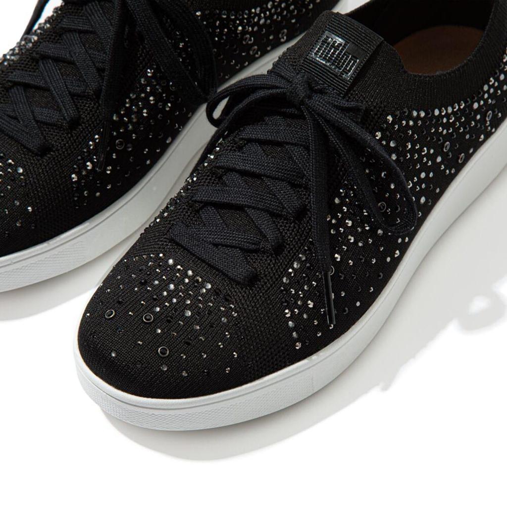 Fit Flop Womens/Ladies Rally Crystal Knitted Trainers