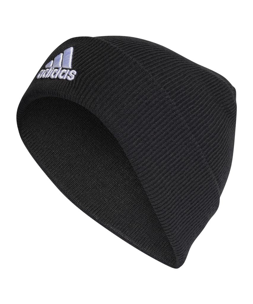 Adidas Men's Knit Logo Beanie DMD78, Black/White (IB2651) OSFZ
