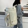 Solid Color Travel Luggage Bag Multifunctional Sports Fitness Bag Travel Backpack  Streetwear