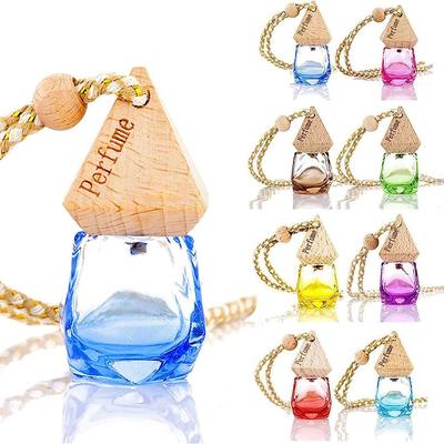 8ml Pendurado Carro Perfume Garrafa Carro Ambientador Garrafa para Carro Casa Barco Caravana Caminhão Decoração