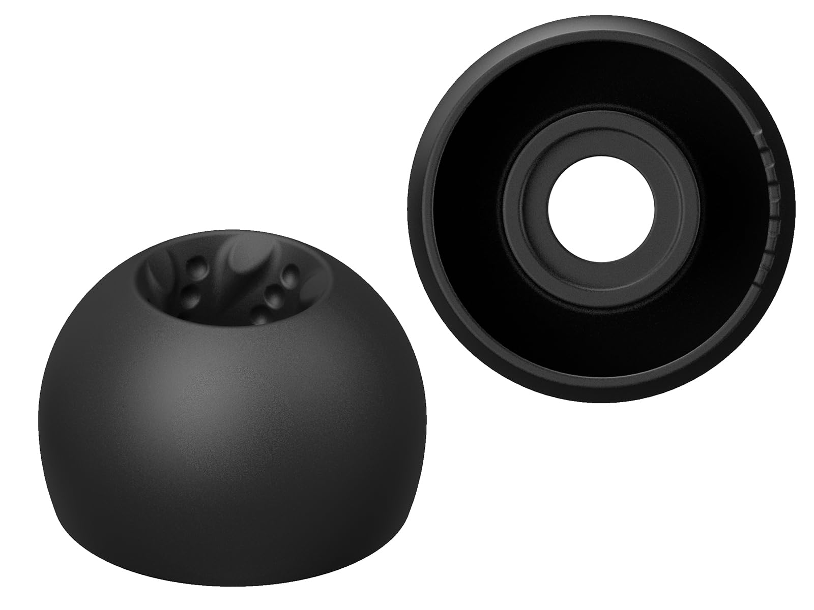 

Наушники JVC Kenwood Victor Spiral Dot Pro, 4 шт., размер L, улучшенное качество звука, высокая звукоизоляция, силиконовый материал, черный цвет, EP-FX12L-B EP-FX12 чёрный