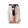 Nike Logo Hooded Zip-Up Woven Outdoor Windbreaker Jacket Women Jackets Pink CJ2295-110