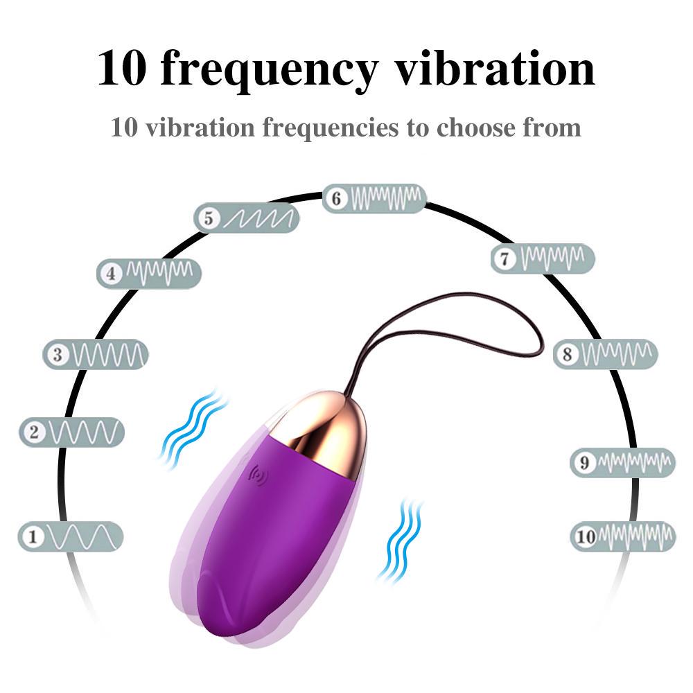 Silicone Vibrator USB Rechargeable Vibrating Jumping Egg Female Vibration G-spot Stimulation Massager Jumping Egg Adult Toys