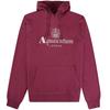 Aquascutum Mens Active Big Logo Hoodie