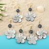 Women Earrings Balck Natural Shell Ear Rings Ornament Jewelry for Party Birthday