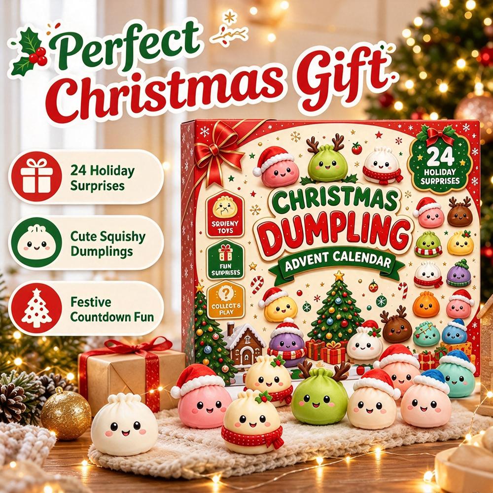 2026 Christmas Squishy Advent Calendar,2027 Countdown Calendar Surprises Sensory Fidget for Adult Christmas Party Favors Gifts