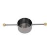 Bartender Measuring Cup 30ml Precise Control Double Bead Stainless Steel Jigger for Bar Black