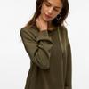 Mesh Hoodie with Ribbon Drawstrings Hali Woman VERO MODA