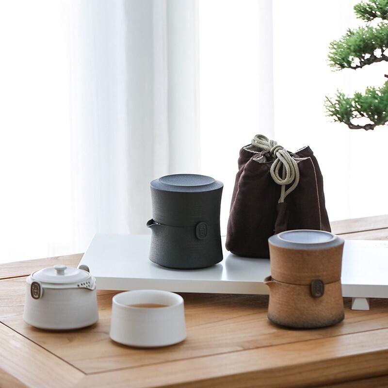 WanQianTang Edenus Ceramic Travel Tea Set