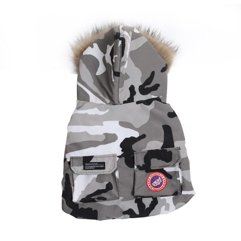 Biezs kokvilnas mājdzīvnieku veste Ziemas silts
