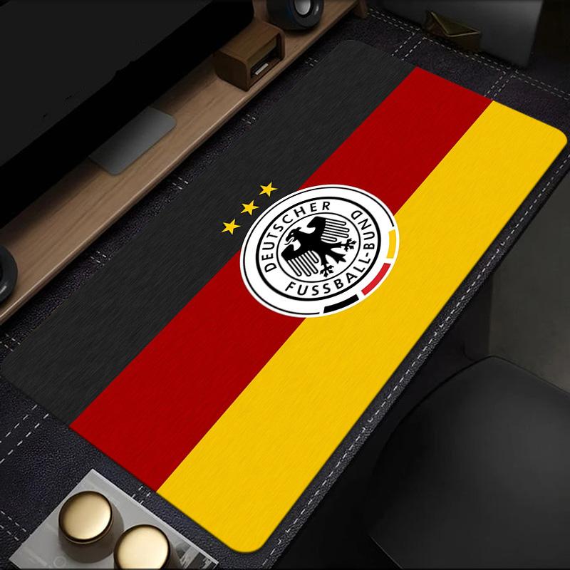 German Football Federation Emblem mouse pad, rubber base, esports desk mat, mouse pad for gamers and office use, gaming desk , easy to clean mat