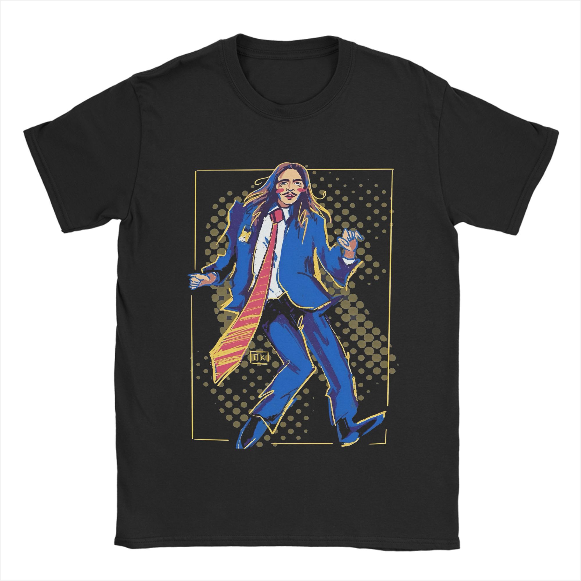 

Tommy Cash T Shirts Men s Pure Cotton Awesome T-Shirt O Neck Song Tee Shirt Short Sleeve Tops Original - Men s Summer Co... S разноцветный