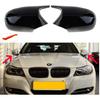 Rear View Mirror Cap Cover Replacement Left Right Gloss Black For BMW E87 E81 E82 E88 E90 E91 E92 E93 51167205291 51167205292