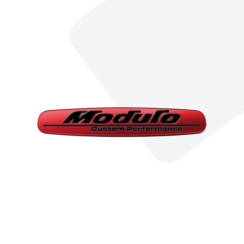 1Pc 3D Metal Car Styling Moduro Logo Emblem Side Fender Rear Trunk Badge Sticker For Civic Jazz Odyssey Accord Fit