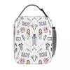 Comfort Doctor Nurse Lunch Bag Enfermera En Apuros Cute Lunch Box For Unisex Work Portable Insulated Cooler Bag Tote Food Bags