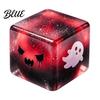 Dekorative Figuren für Schreibtische Halloween Geist Knetwürfel Glitzer Langsam aufsteigendes Fidget Spielzeug Mehrfarbig Verträumte Stress Spielzeuge Weich Dekompression