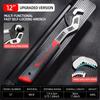 Multi-Purpose Self-Locking Wrench, Adjustable Pipe Wrench, 6 8 10 12 Inch Self-Locking Adjustable Wrench, Non-Slip Grip, Made of Chrome Vanadium Steel