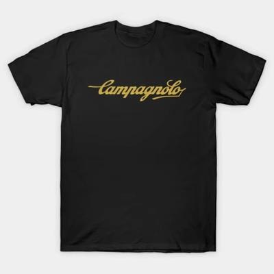 Campagnolo T-Shirt Grafikdruck Vintage Vielseitig Y2K Top Stoff T-Shirt Luxusmarkenstil T-Shirt in Billig Radfahrer T-Shirt